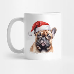 Bulldog Puppy Christmas New Year Vibes Mug